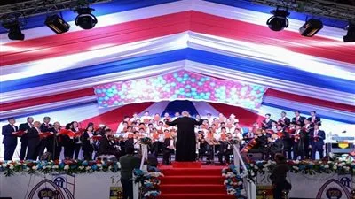 حفل تراتيل لعيد الميلاد بمدرسة كولاج دى لاسال الظاهر