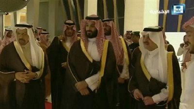صدي - السعودية| محمد بن سلمان يصل مدينة 