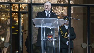 تنحي رئيس مولدوفا عن منصبه