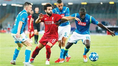 موعد مباراة ليفربول ونابولي بدوري أبطال أوروبا والقنوات الناقلة