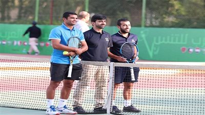 صبري ومأمون في نصف نهائي بطولة الأساتذة العرب للتنس بالرياض