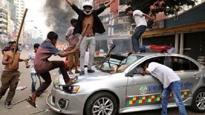 بنجلاديش: مقتل اثنين وإصابة عشرات مع اقتراب الانتخابات