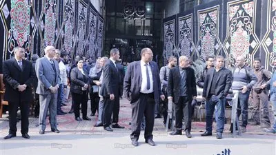'أخبار اليوم' تتلقى عزاء الكاتب الصحفي إبراهيم سعدة(صور)