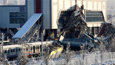 ارتفاع حصيلة قتلى قطار أنقرة إلى 7 أشخاص 