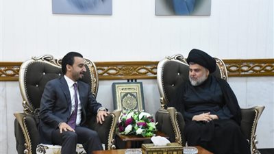 العراق.. لقاء مرتقب بين الحلبوسي والصدر بشأن 