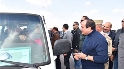 الست نحمده تروي موقف طريف عند لقائها بـ السيسي