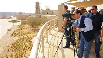 نشاط السيسي في أسبوع.. افتتاح منتدى أفريقيا 2018.. وتفقد مشروعات العاصمة الإدارية