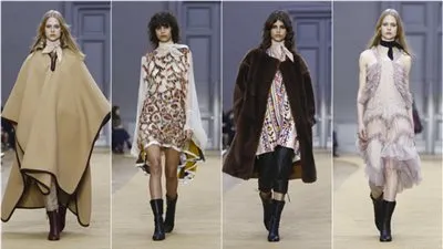 الملابس البوهيمية تتصدر موضة شتاء 2019