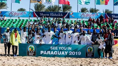 السنغال تتوج بلقب بطولة أمم إفريقيا للكرة الشاطئية بسداسية في نيجيريا