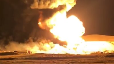 عاجل.. رئيس العامة للبترول يتوجه لموقع الحريق ويشكل غرفة عمليات