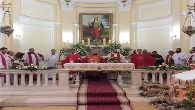 الرهبنة الفرنسيسكانية بمصر تحتفل بعيد القديسة لوتشيا