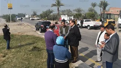 محافظ الفيوم يقود حملة مكبرة للنظافة وإزالة التعديات ورفع الإشغالات بالطريق الدائري (فيديو وصور) 