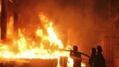 الدفع بـ3 سيارات إطفاء لإخماد حريق شب داخل مطعم بحلوان