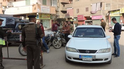 تحرير1027 مخالفة مرورية وسحب 36 رخصة في القليوبية 