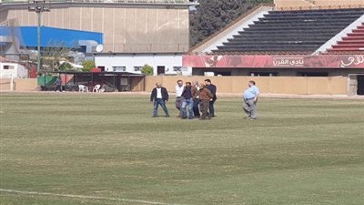 مارتن لاسارتي يشاهد تدريب الأهلي