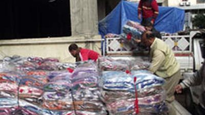 توزيع 798 بطانية للمستحقين من الأسر الأولى بالرعاية بالمنيا