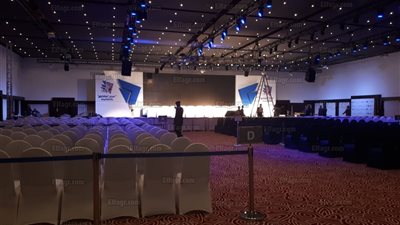 الفجر تنشر الصور الأولى لقاعة مؤتمر مصر تستطيع بالتعليم بالغردقة (صور)