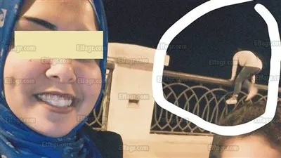 شاهد.. لحظة سقوط فتاة من أعلى كوبري 