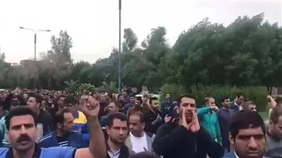 قوات إيرانية خاصة لقمع احتجاجات عمالية في الأحواز