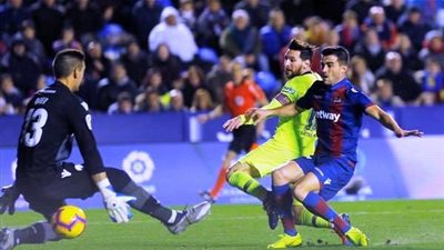 أهداف مباراة برشلونة وليفانتي في الدوري الإسباني (فيديو)