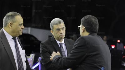 ياسر رزق وطارق علام يشاركان في عزاء الكاتب الراحل إبراهيم سعدة (صور)