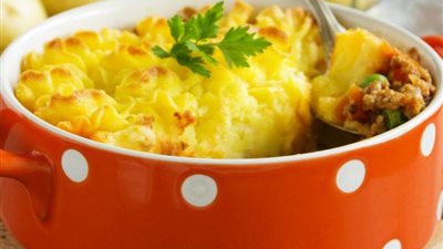 كيفية تحضير بطاطس بوريه باللحمة المفرومة؟