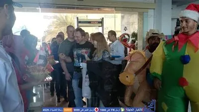 وصول أول رحلة قادمة من فنلندا بعد توقف دام لـ 6 سنوات (صور)