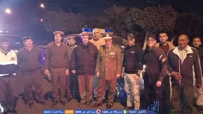 مسيرة أمنية مكبرة لطمأنة المواطنين بالعاشر من رمضان (صور)