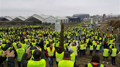 فرنسيون عن مظاهرات 