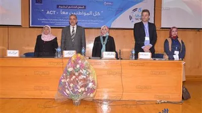 محافظ أسيوط يشهد الحفل الختامي لمشروع 