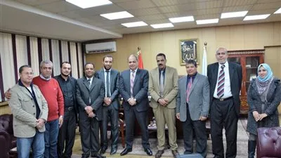 محافظ الغربية يستقبل وفد وزارة المالية لتشغيل منظومة إدارة المعلومات المالية الحكومية