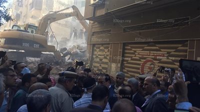 الحماية المدنية تنقذ أسرة من كارثة محققة إثر انهيار في عقار بالإسكندرية