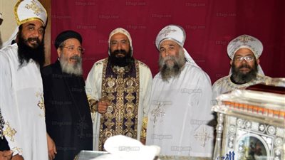 كنيسة المطرية تحتفل بعيد رسامة القمص بيشوي بولس الـ 32 (صور)