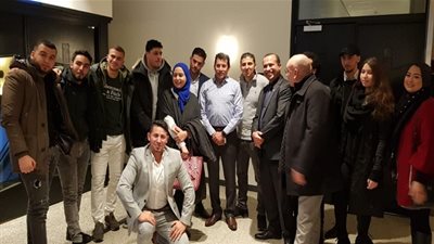 أشرف صبحى يلتقى شباب الجاليات المصرية بهولندا 