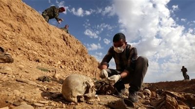 الأمن العراقي يعثر على مقبرة جماعية جديدة شمال بغداد