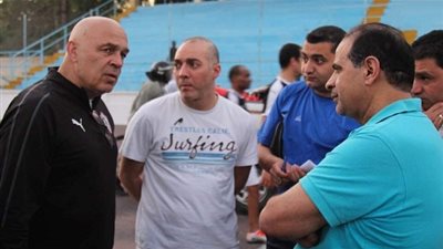 جروس: مباراة العودة أمام القطن مختلفة .. والإدارة وفرت كل سبل الراحة