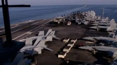 حاملة طائرات أمريكية في الخليج لمراقبة إيران