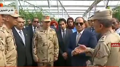 رسالة هامة من السيسي إلى المعتدين على الأراضي الزراعية: 