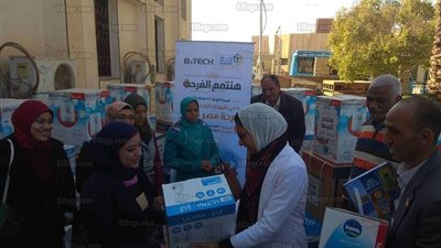 تسليم 108 عروسة يتيمة أجهزة منزلية في الوادي الجديد (صور)