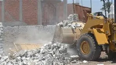 إزالة 226 حالة تعدِ على الأراضي الزراعية بالدقهلية