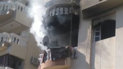 إخماد حريق شب داخل شقة سكنية في إمبابة دون إصابات