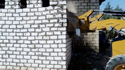 تنفيذ 1658 حكم وقرار إزالة بحملة أمنية مكبرة بالفيوم 