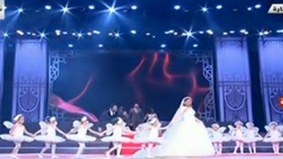 شاهد.. أحمد فلوكس وهنا شيحة يشاركان في احتفالية 