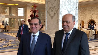 وزير البترول يلتقى نظيره العراقى على هامش فعاليات مؤتمر 