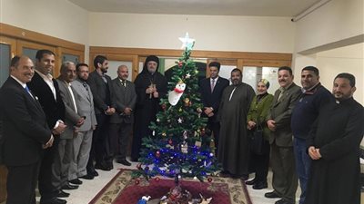 الأنبا توماس عدلي يستقبل ممثلي حزب مستقبل وطن