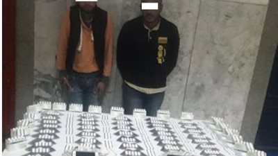 ضبط عاطلين وبحوزتهما 2000 قرص مخدر في الإسكندرية