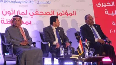 السفير الإماراتي: عائد ماراثون زايد الخير سيكون لمرضى السرطان والجذام (صور)