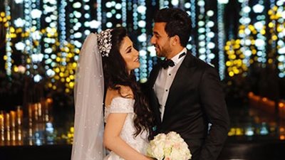 أول صورة من حفل زفاف 