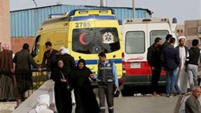 إصابة سيدة وابنتها صدمتهما سيارة نظافة بمدينة بدر