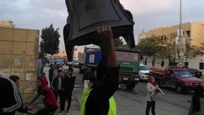 رفع 120 حالة إشغالات بالمنطقة الأثرية بالهرم